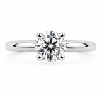 Round Diamond Solitaire Ring
