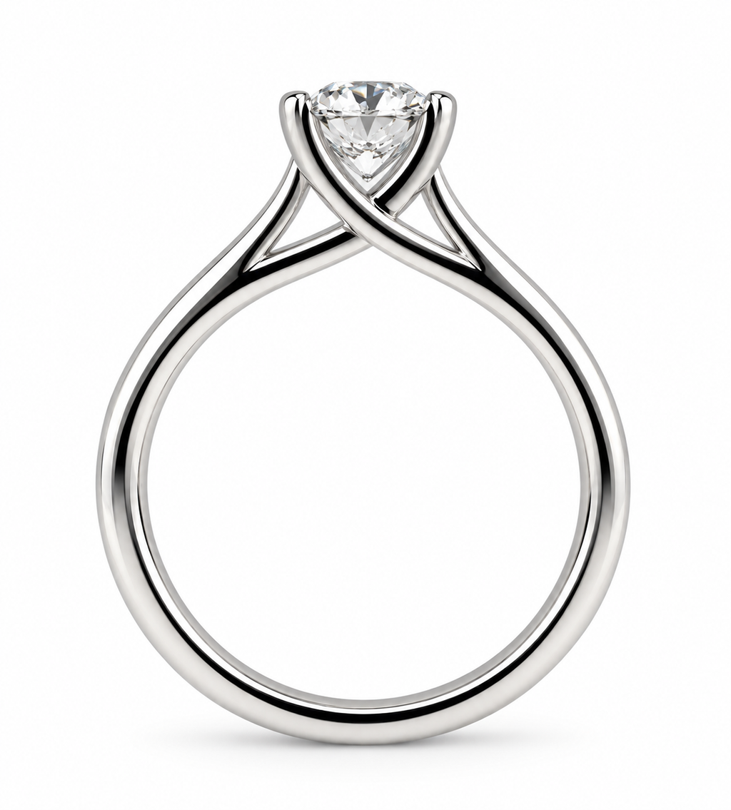 Round Diamond Solitaire Ring