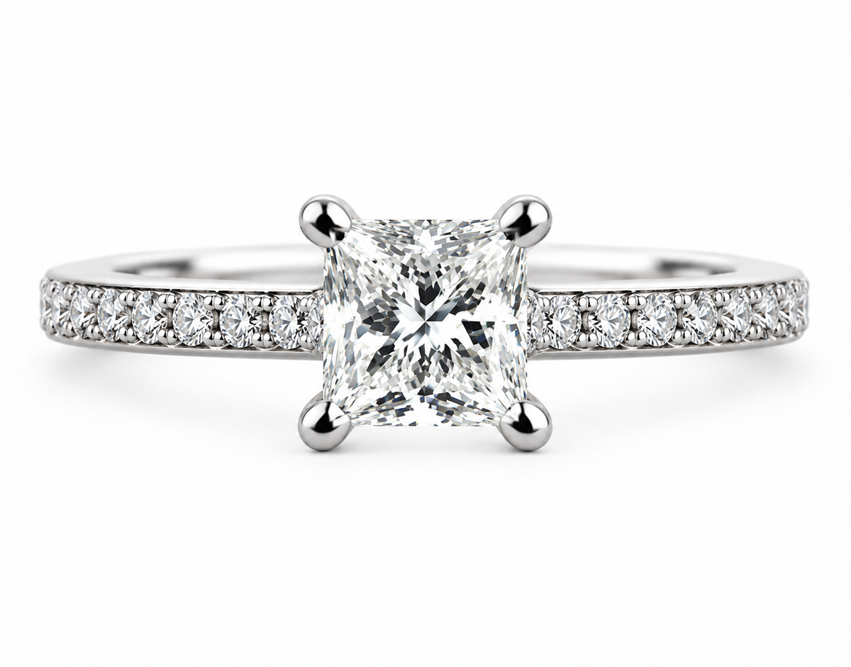 Princess Diamond and Diamond Shoulders