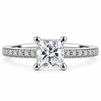 Princess Diamond and Diamond Shoulders