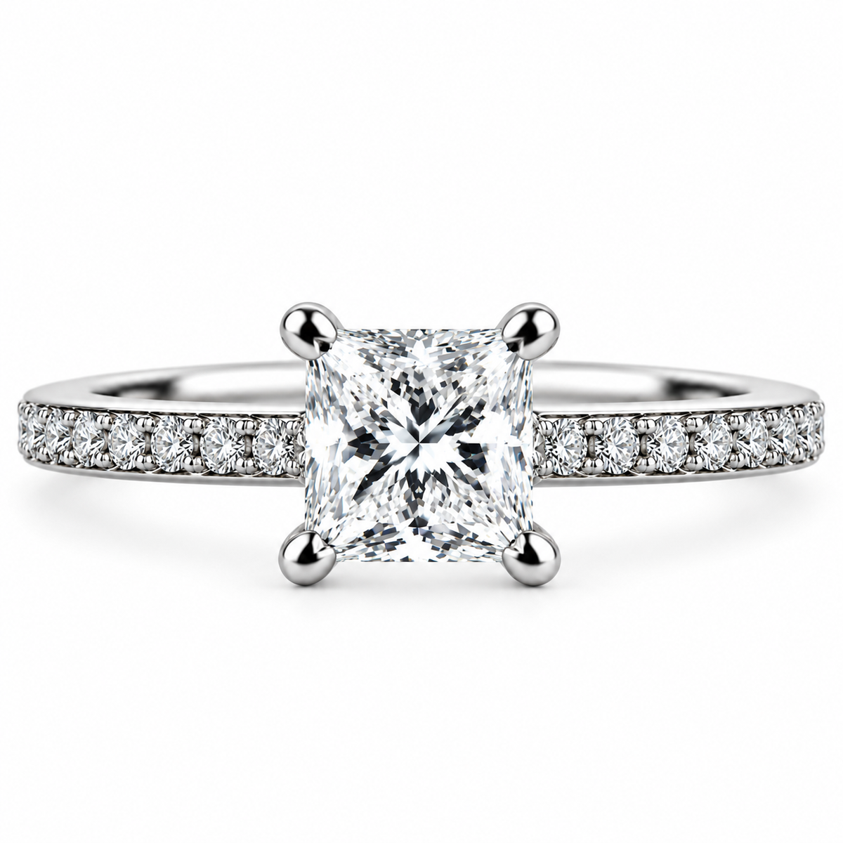 Princess Diamond and Diamond Shoulders