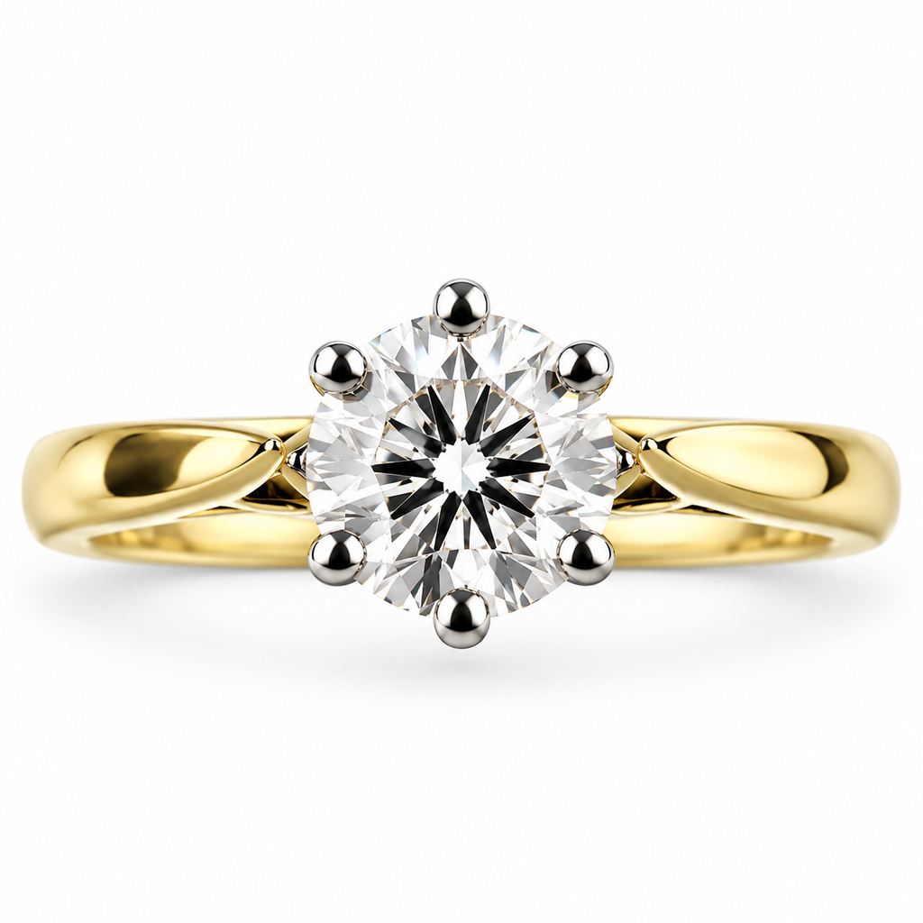 Round Diamond Solitaire Ring