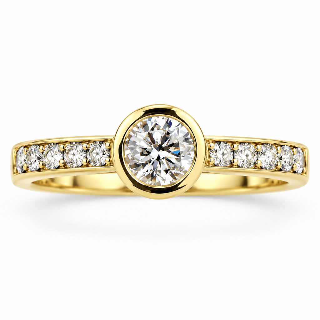 Round Diamond Solitaire Ring
