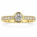 Round Diamond Solitaire Ring