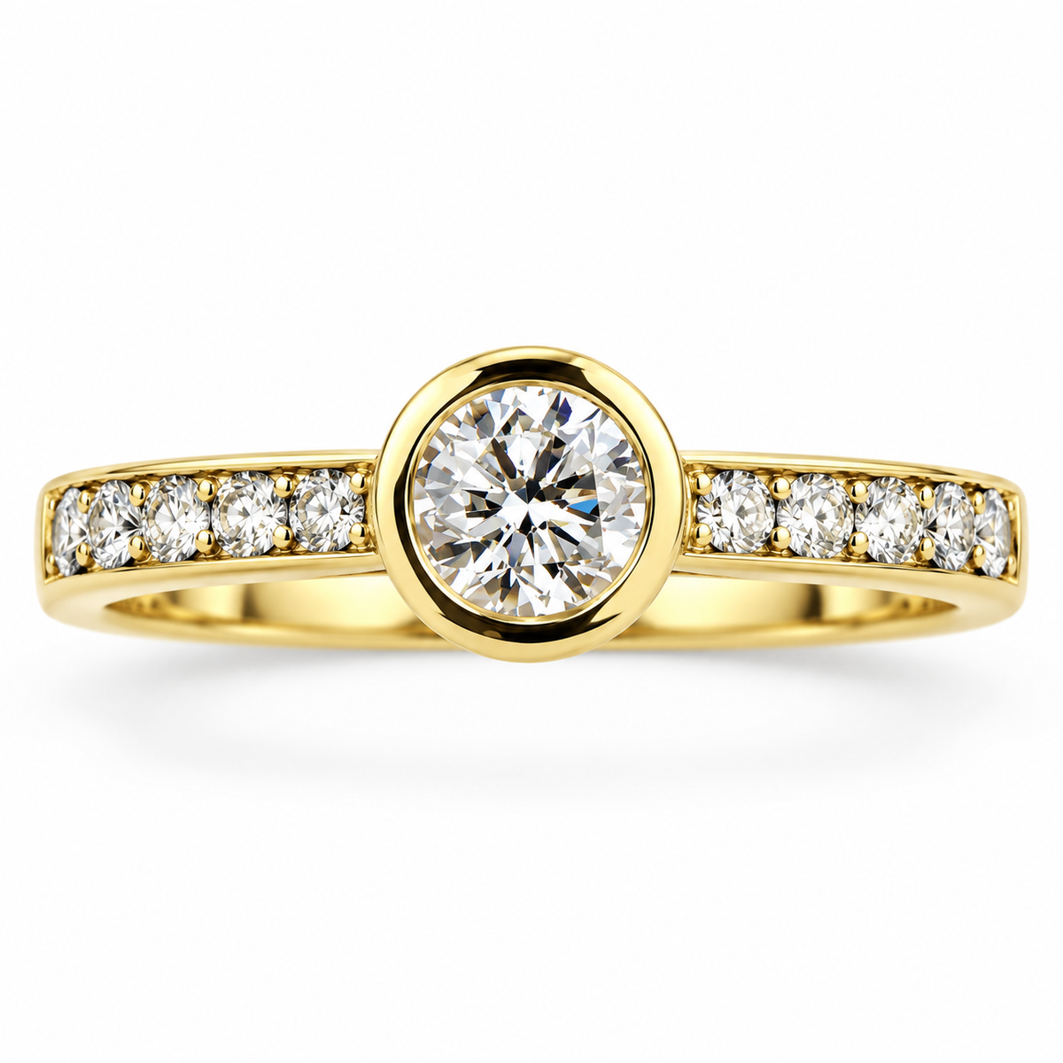 Round Diamond Solitaire Ring