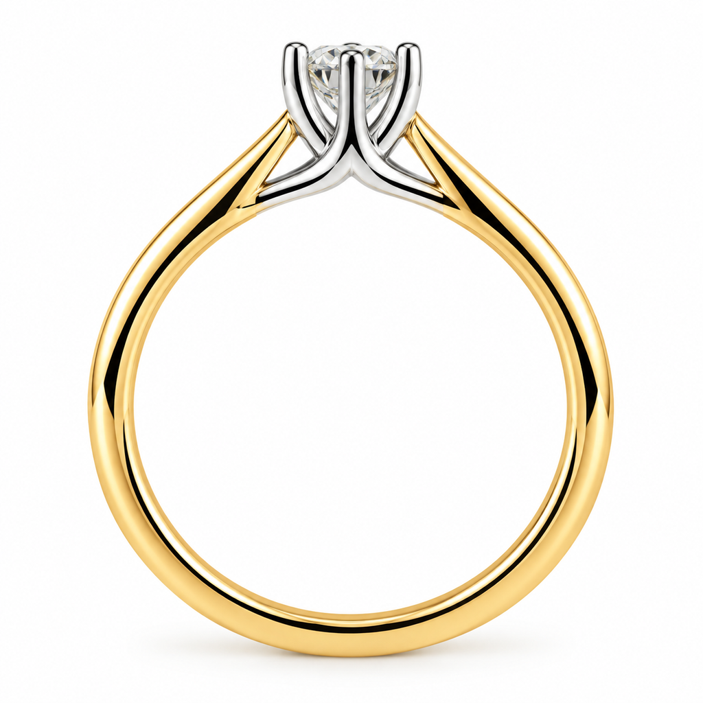 Round Diamond Solitaire Ring