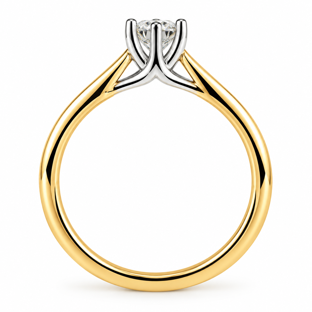 Round Diamond Solitaire Ring