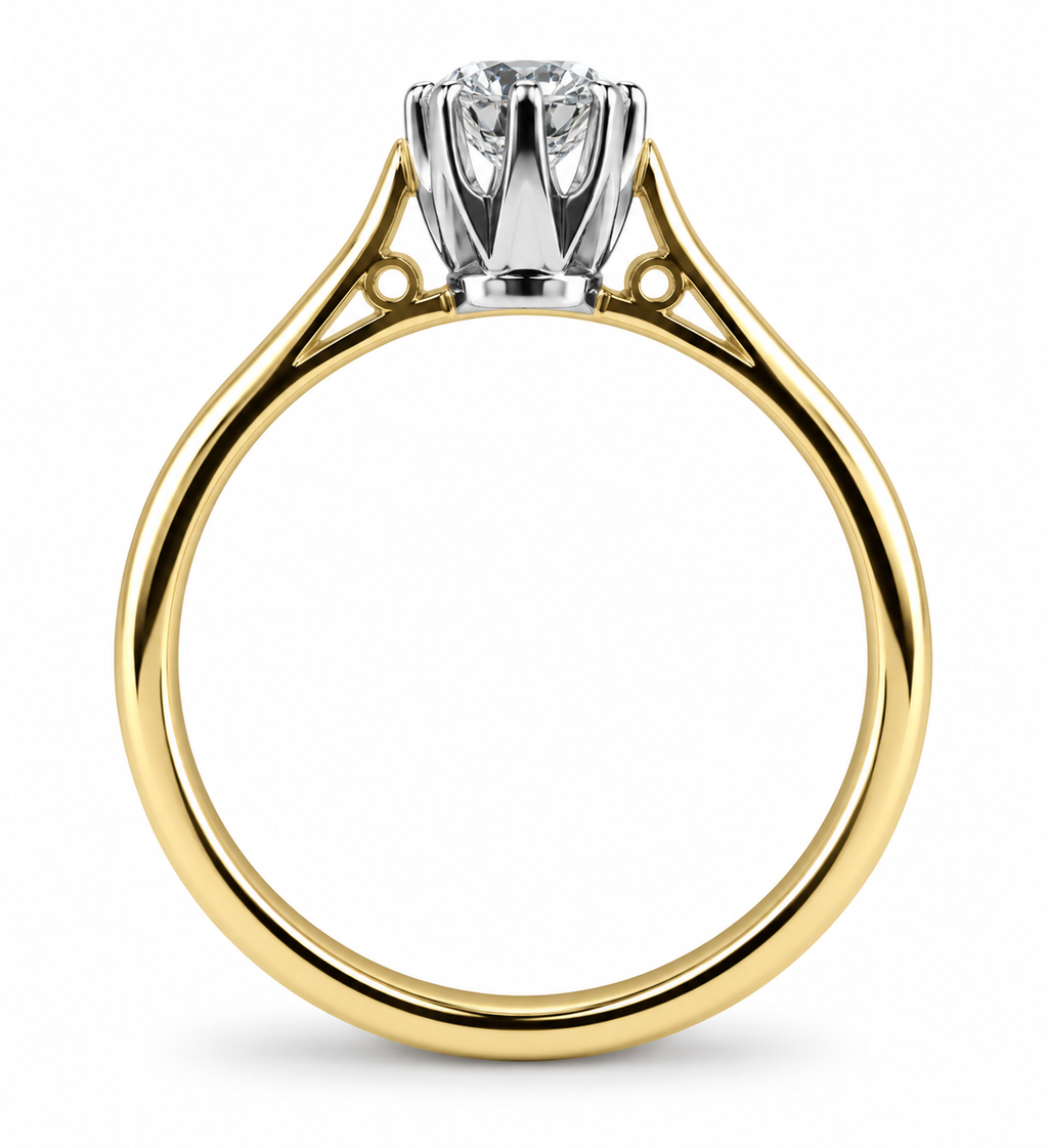 Round Diamond Solitaire Ring