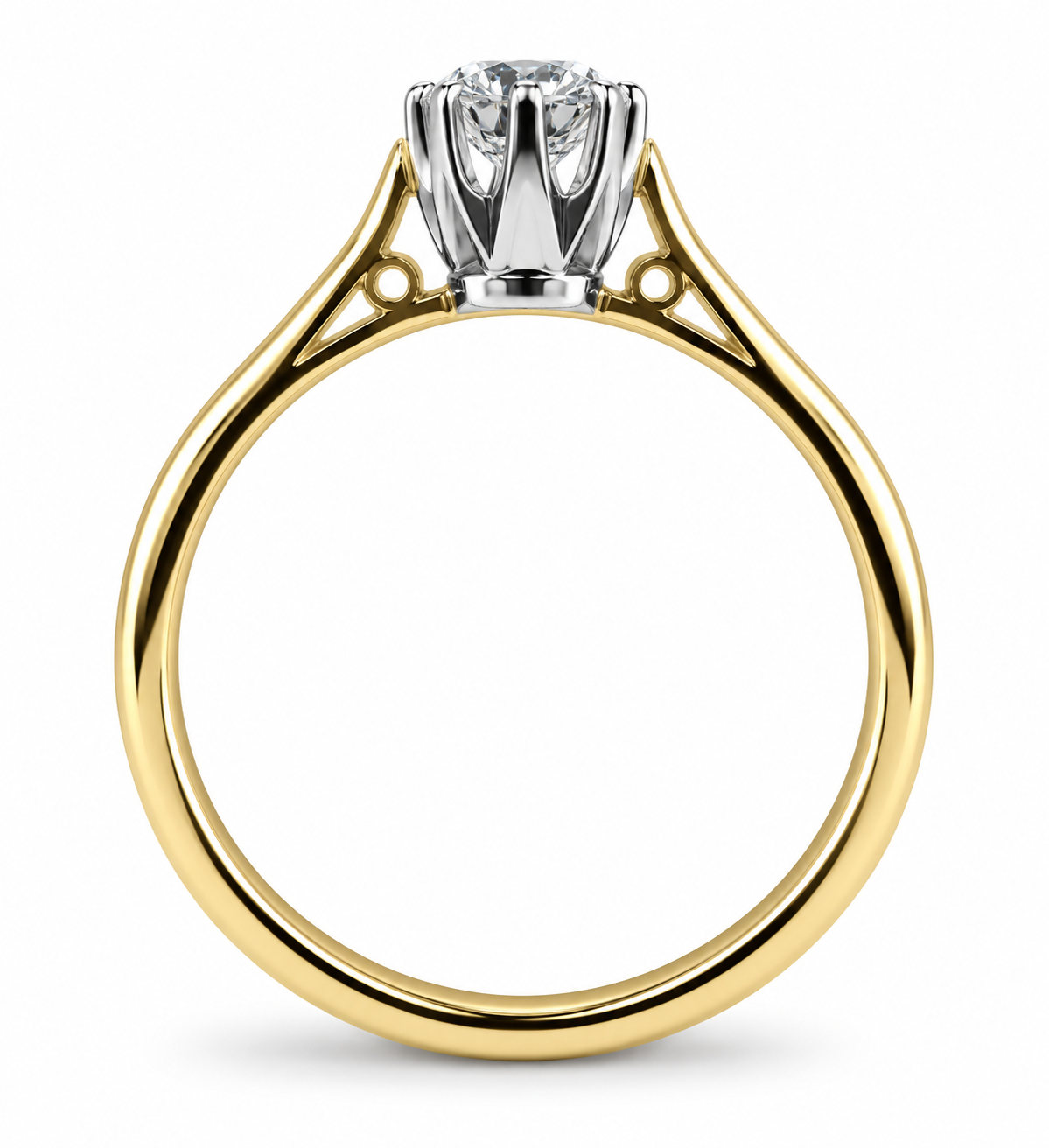 Round Diamond Solitaire Ring