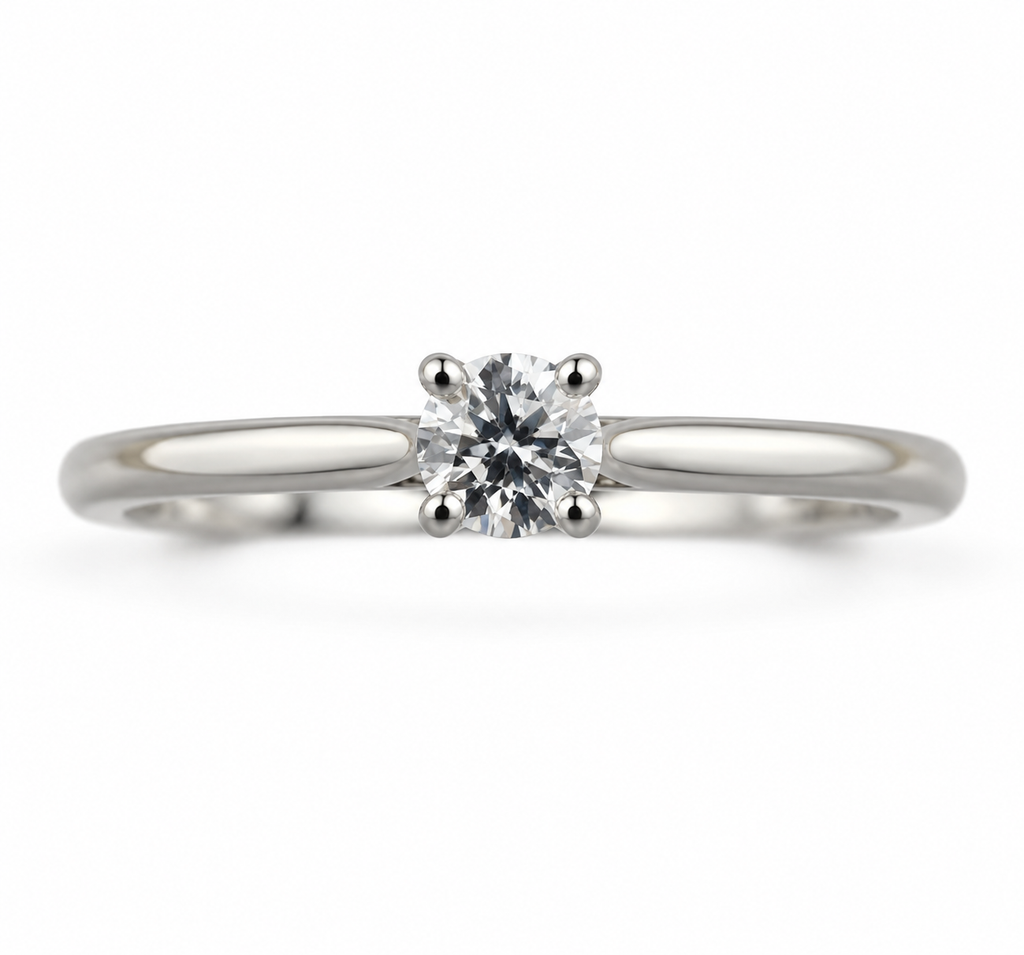 Round Diamond Solitaire Ring