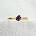 Ruby Solitaire Rubover Ring