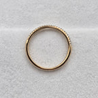 Open Kiss Diamond Ring