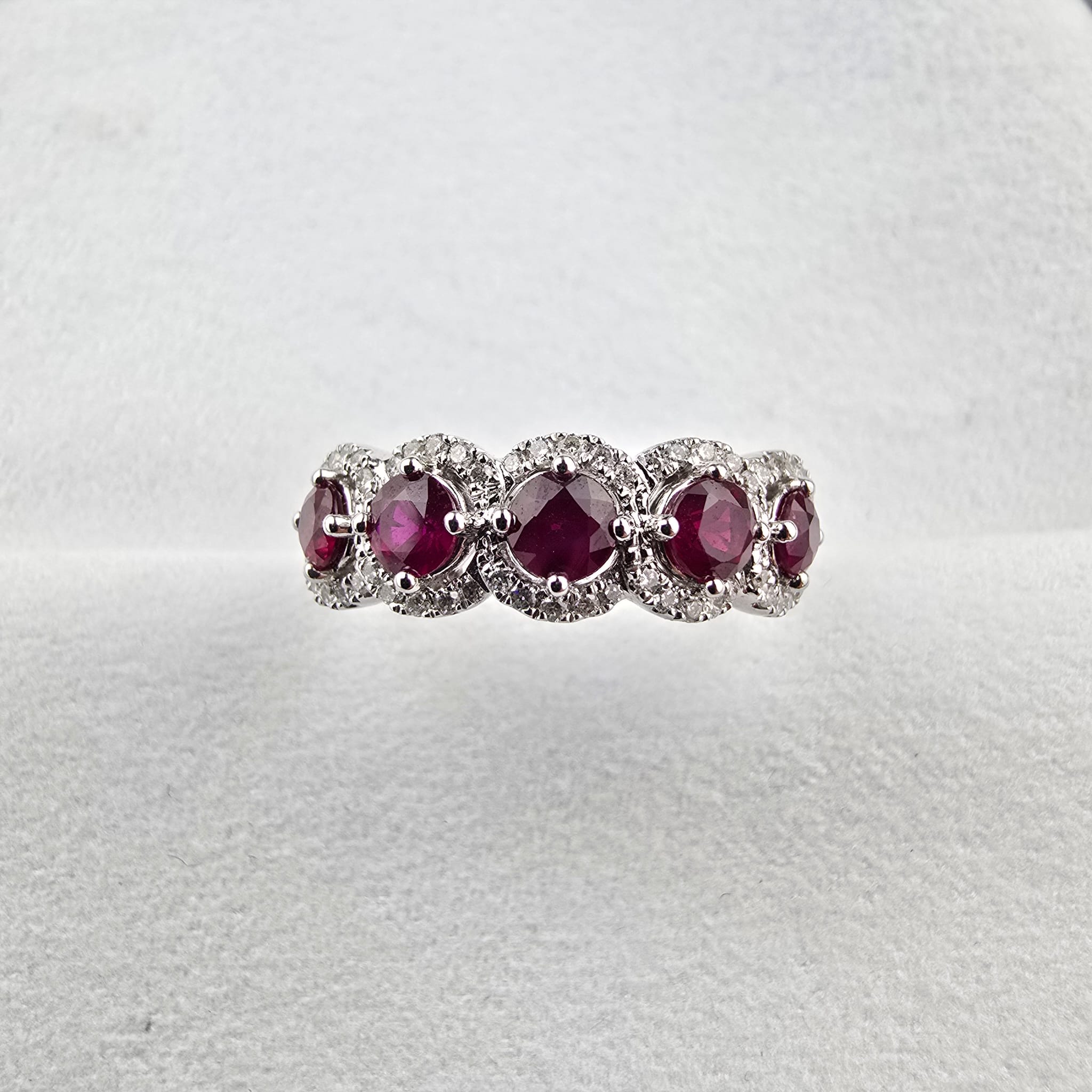 Ruby and Diamond Dress Ring