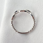 Diamond Buckle Dress Ring