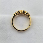 Diamond Cluster Bubble ring