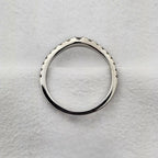 Diamond Set Graduated Shaped Band