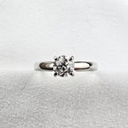 Round Diamond Solitaire Ring