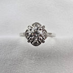 Vintage Cluster Diamond Ring