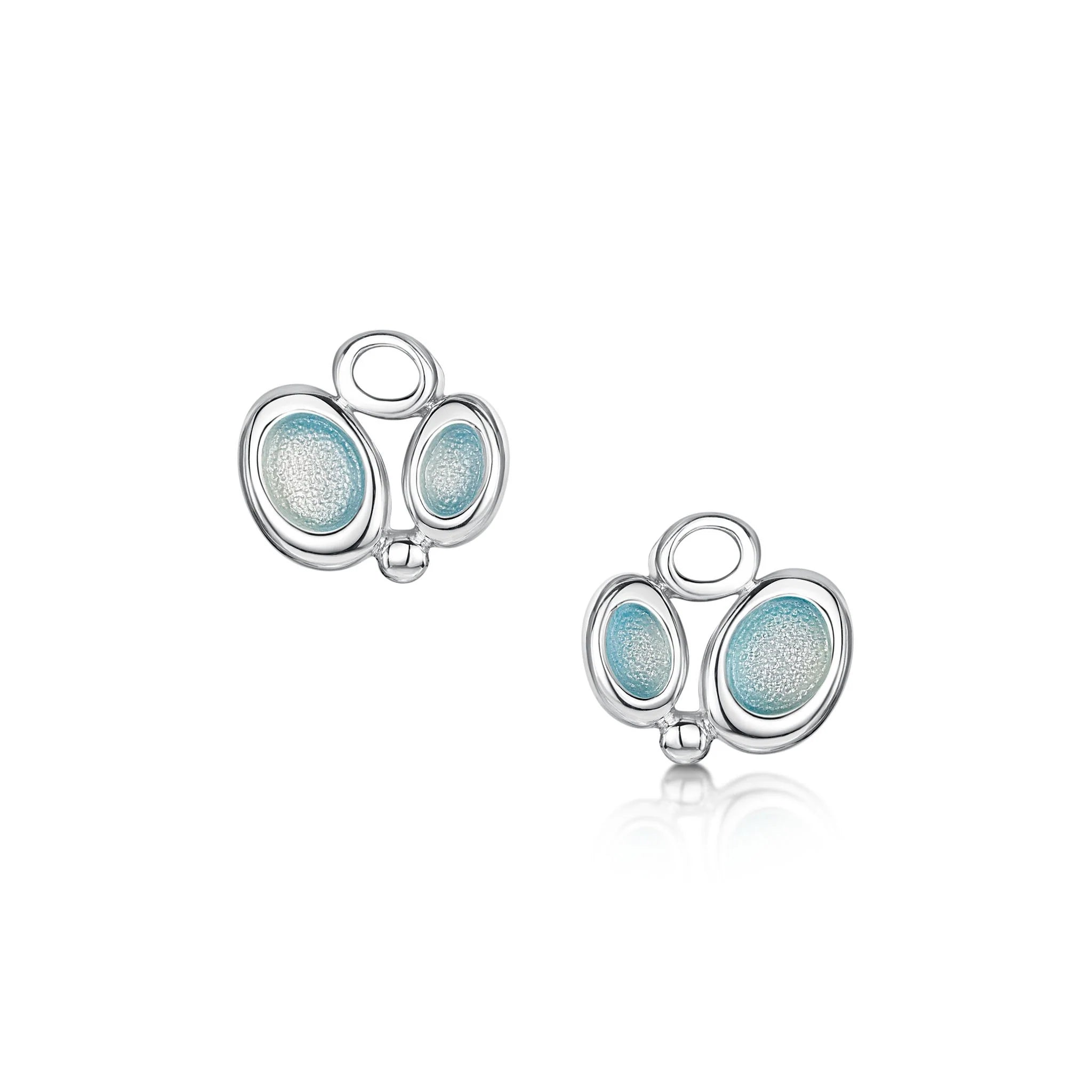 Arctic Stream Small Stud Earrings