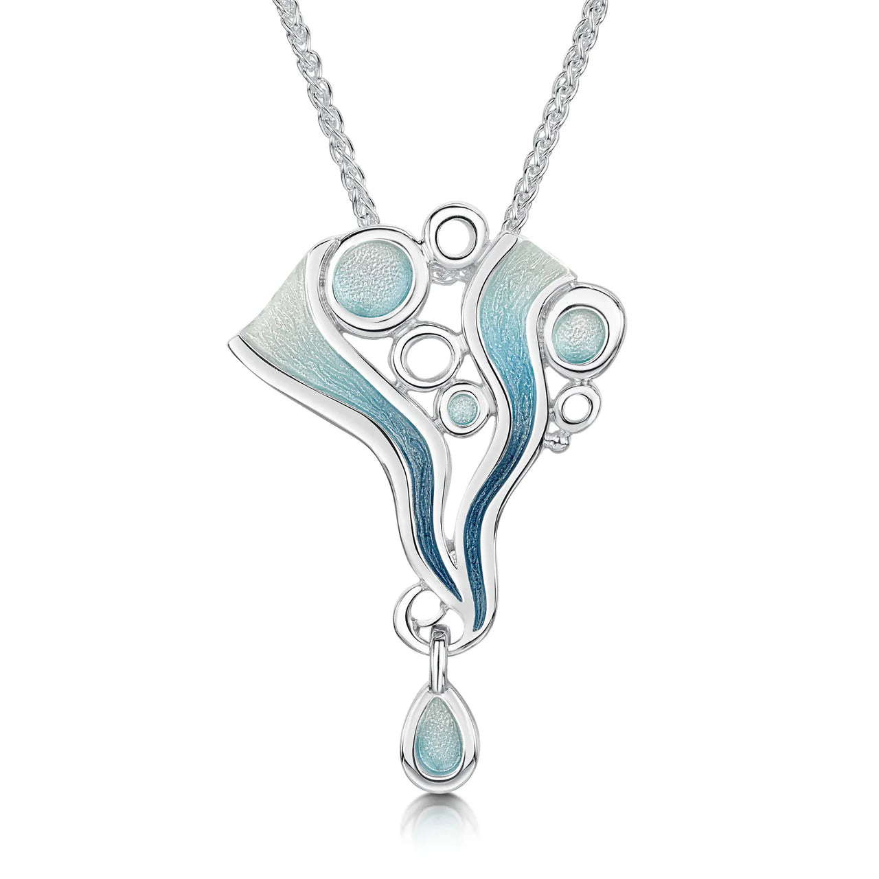 Arctic Stream Large Droplet Pendant