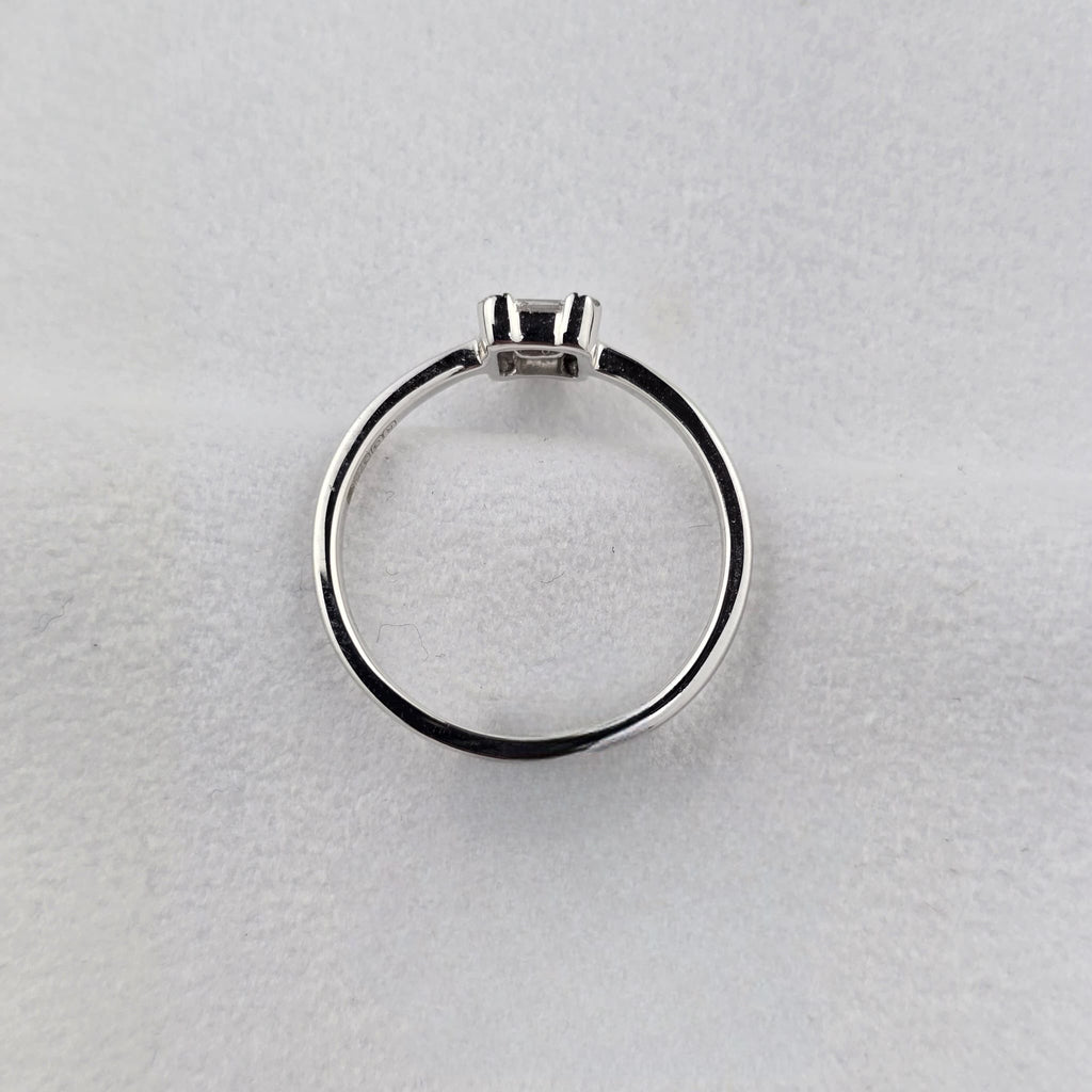 Mixed Cut Diamond Cluster Ring