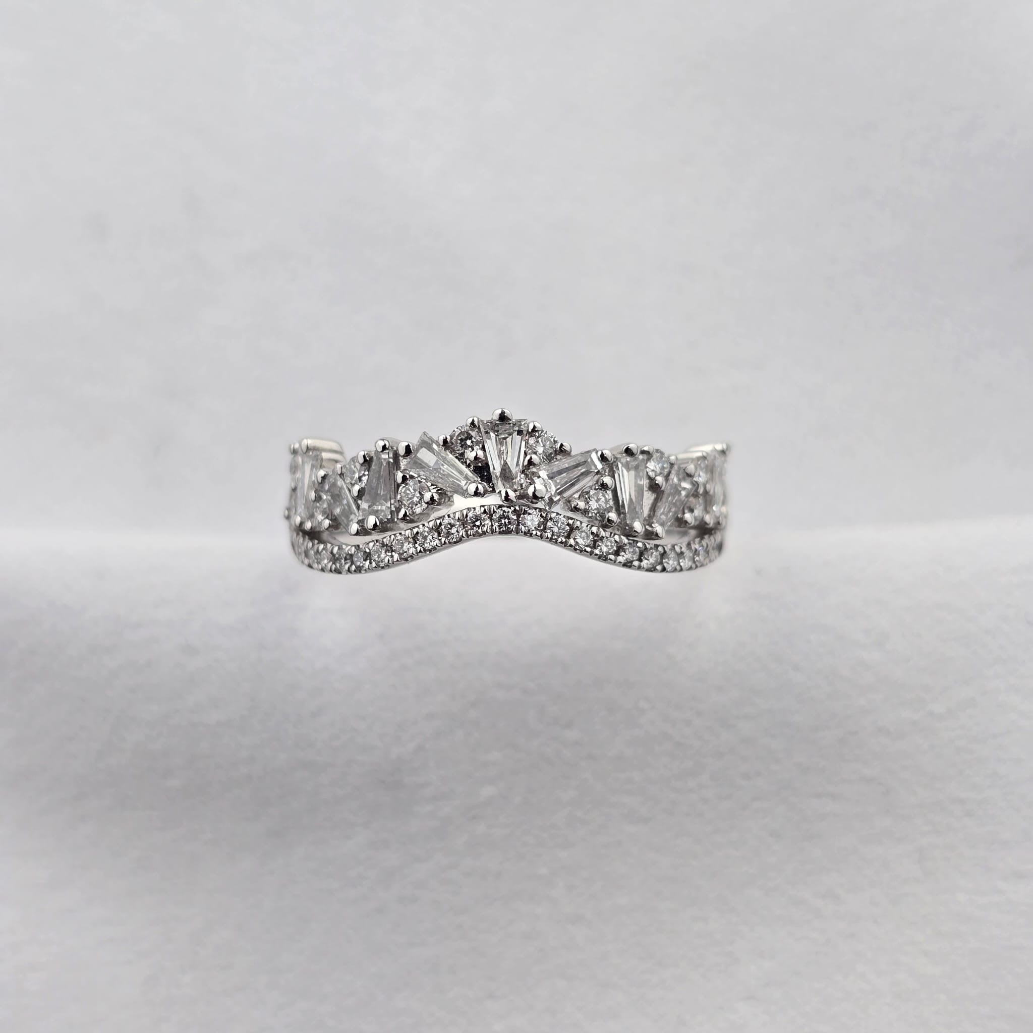 Mixed Cut Shaped Diamond Ring