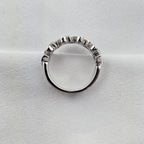 Bar Set Baguette Diamond Dress Ring
