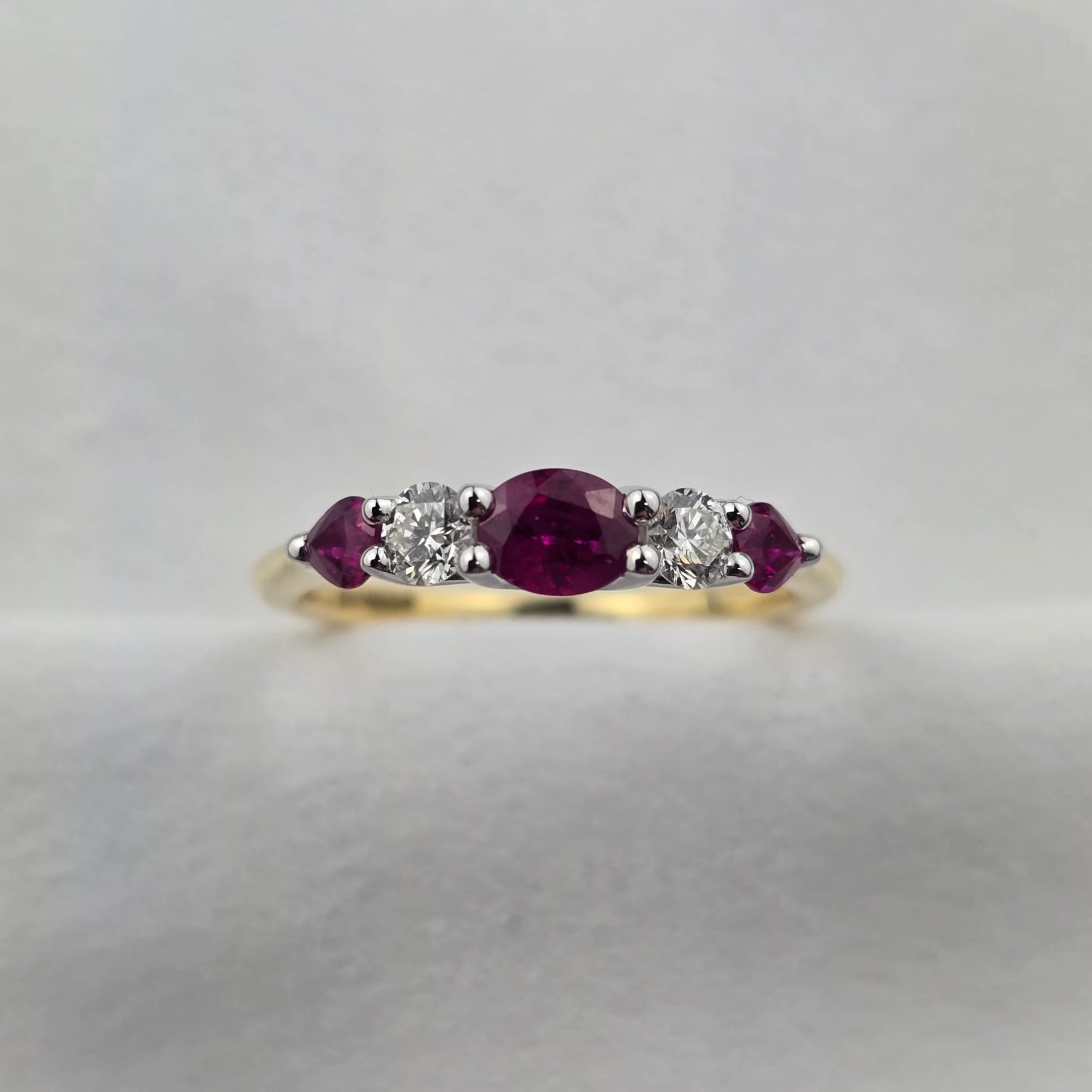 Ruby and Diamond Dress Ring
