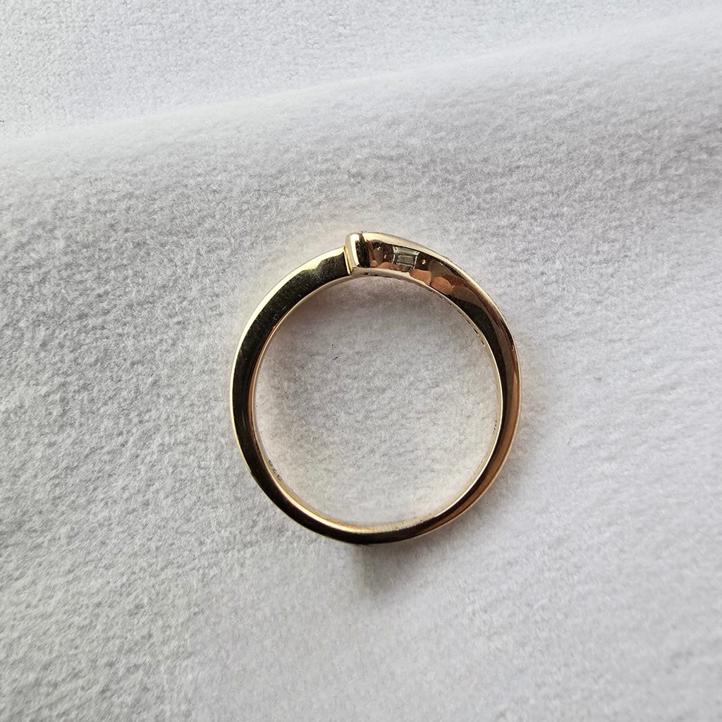 Diamond Set Wishbone