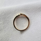 Diamond Set Wishbone