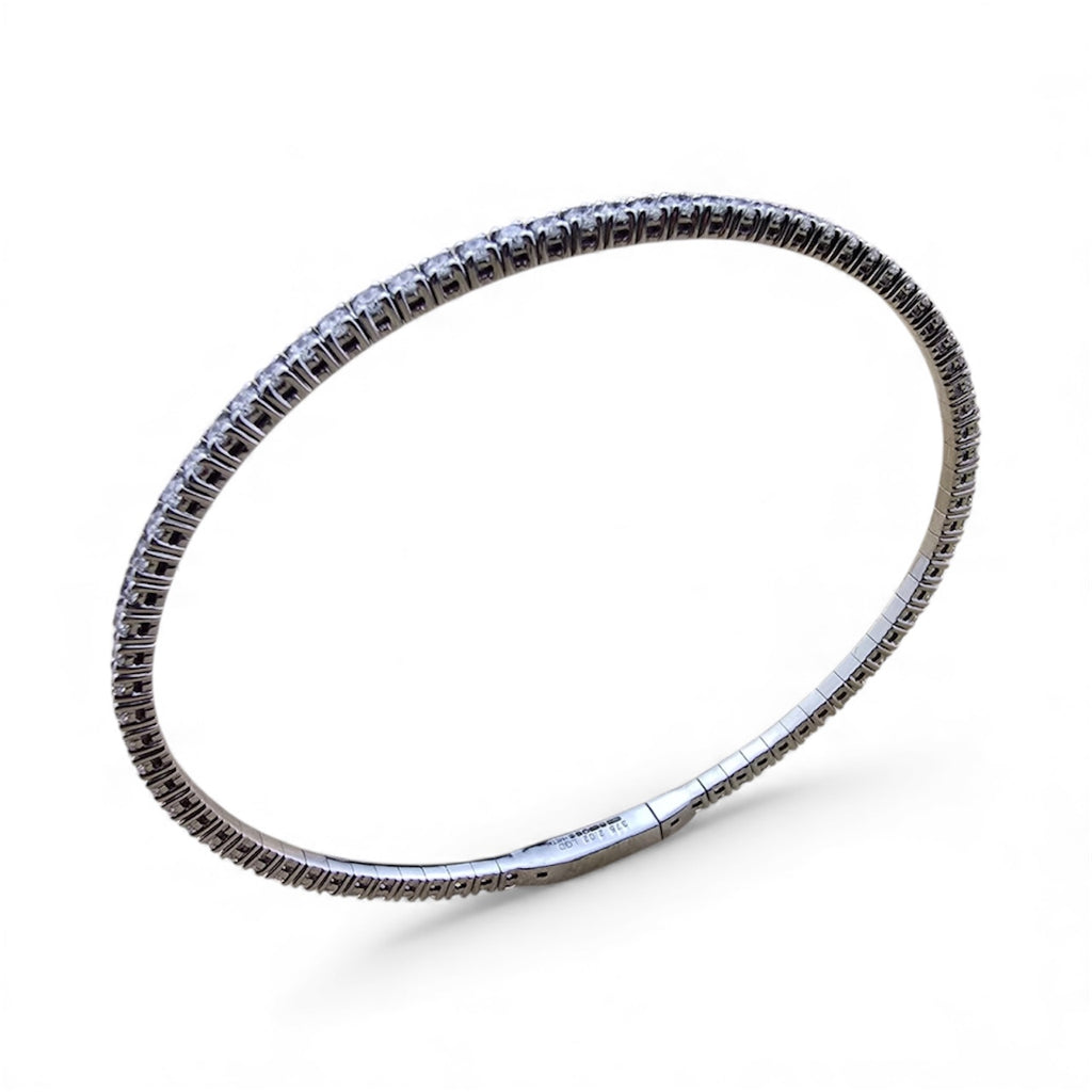 Lab Grown Diamond Tennis Flex-Bangle