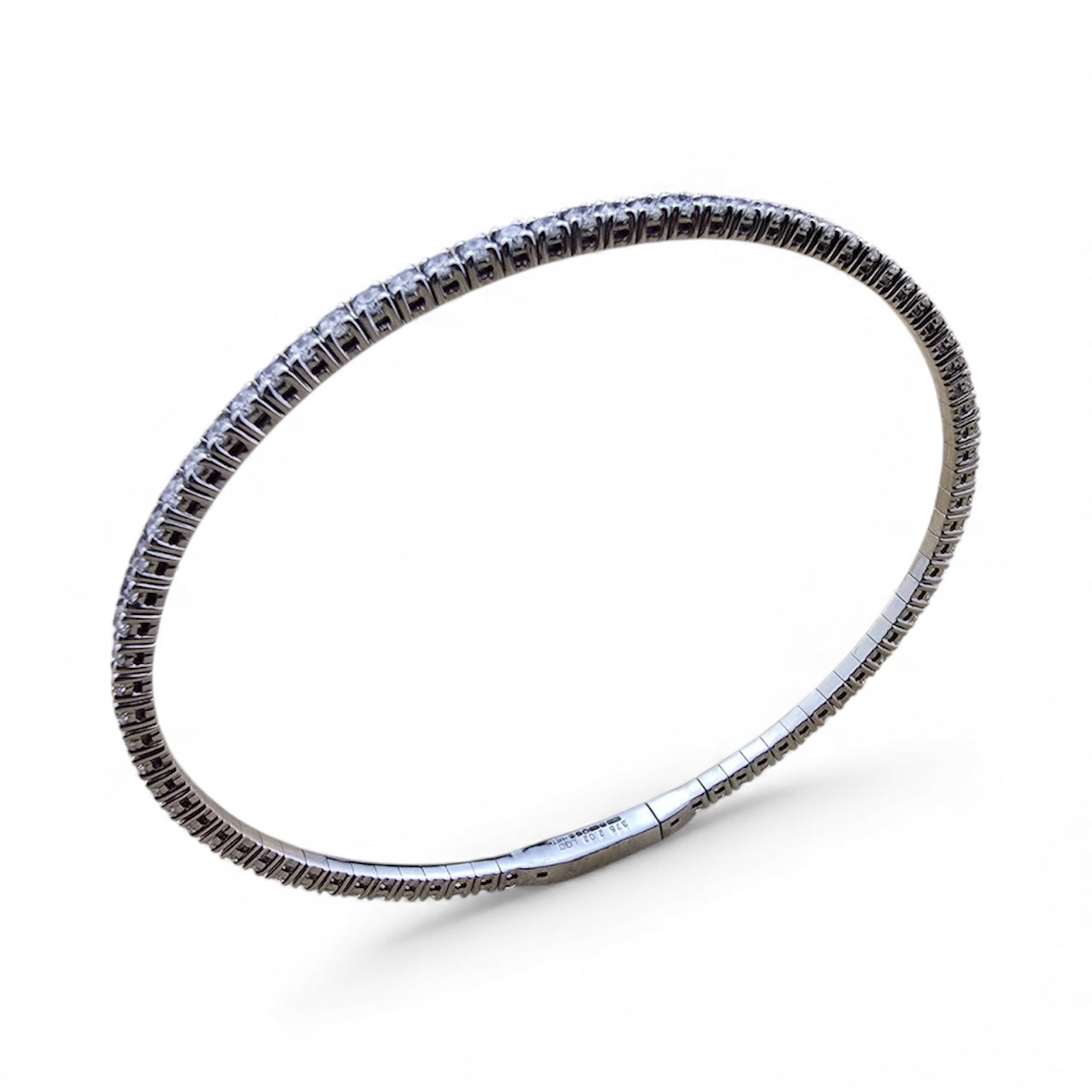 Lab Grown Diamond Tennis Flex-Bangle