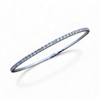 Lab Grown Diamond Tennis Flex-Bangle