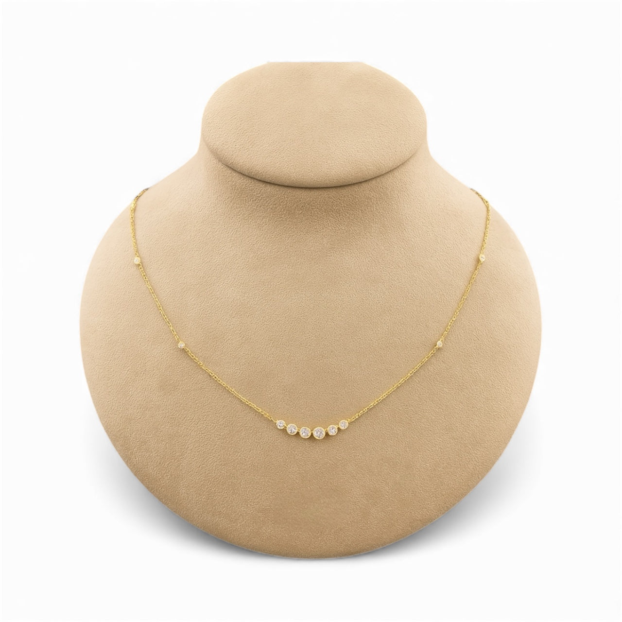 Diamond by Inch Accent Necklace