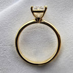 The Hannah Radiant Cut Solitaire Lab Grown Diamond Ring