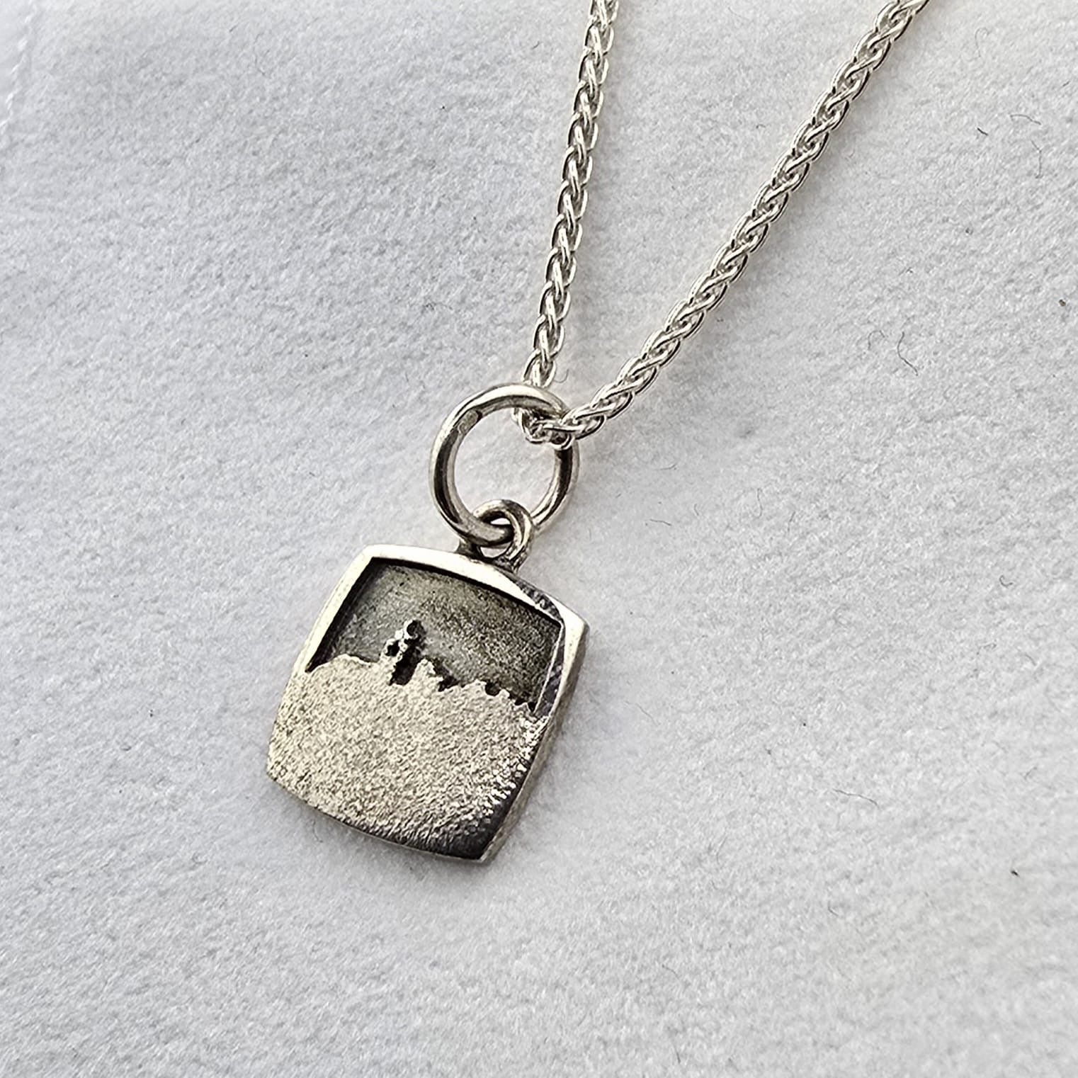 Small Silver Palace Pendant