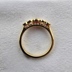 Oval Ruby and Diamond ring