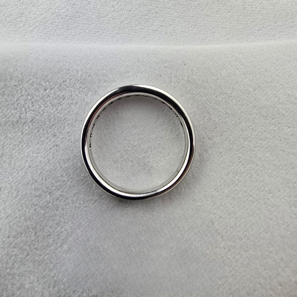 Princess Cut Channel Set Band