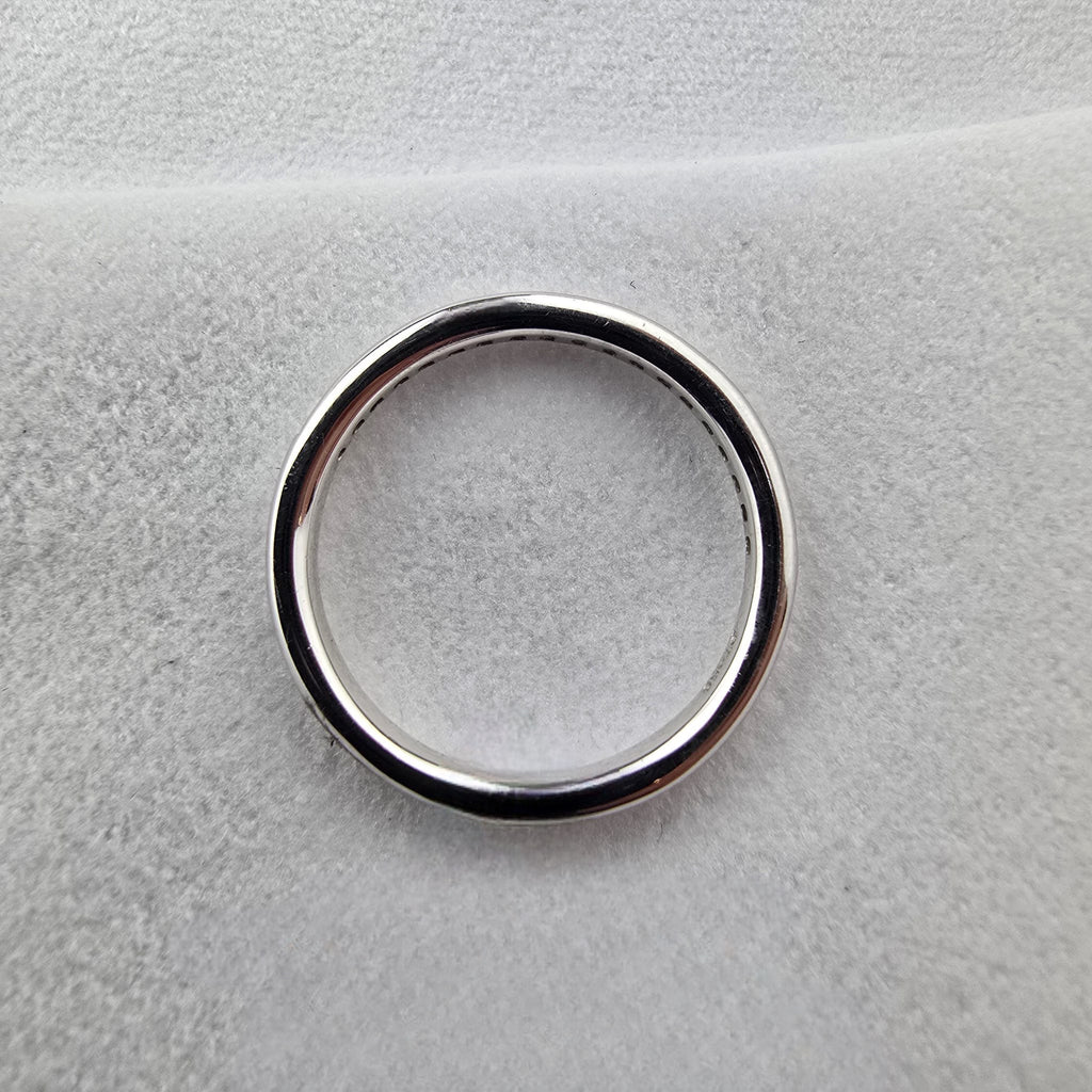 Princess Cut Channel Set Band