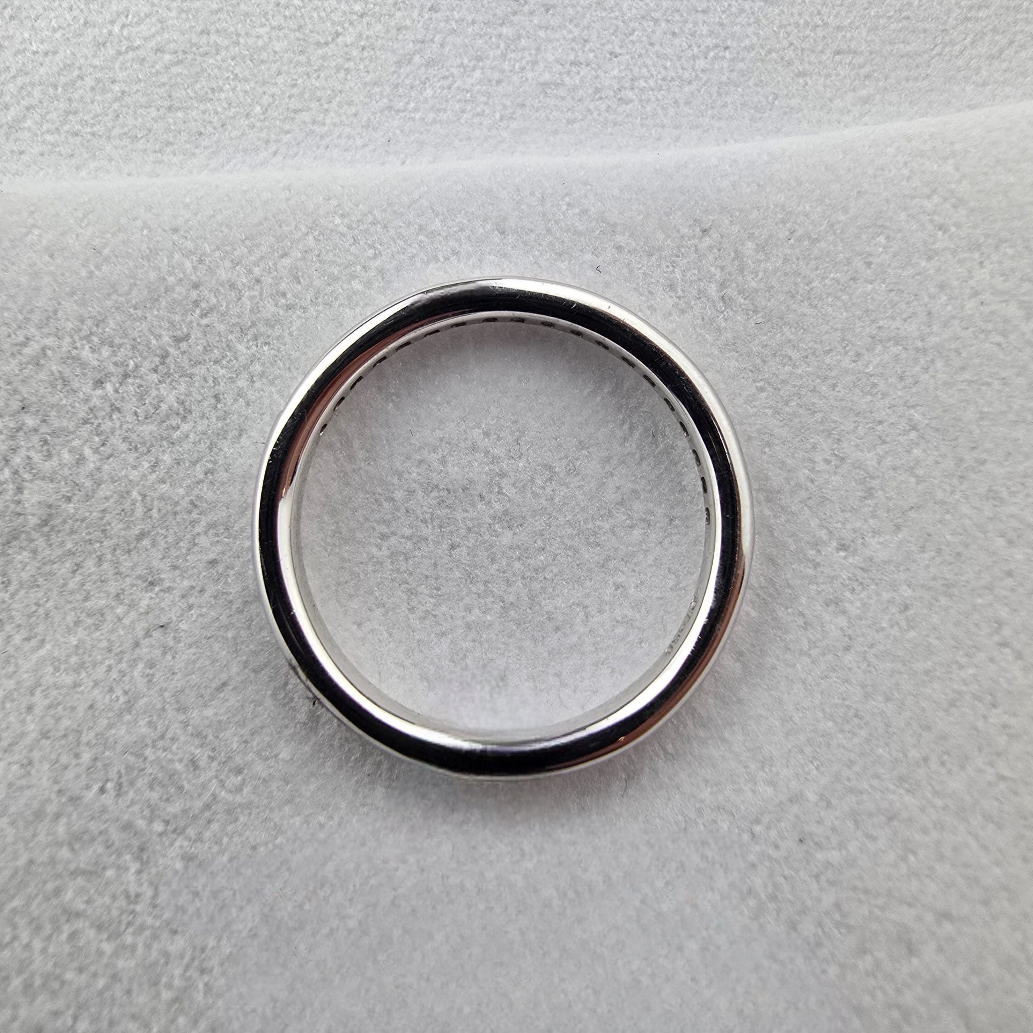 Princess Cut Channel Set Band