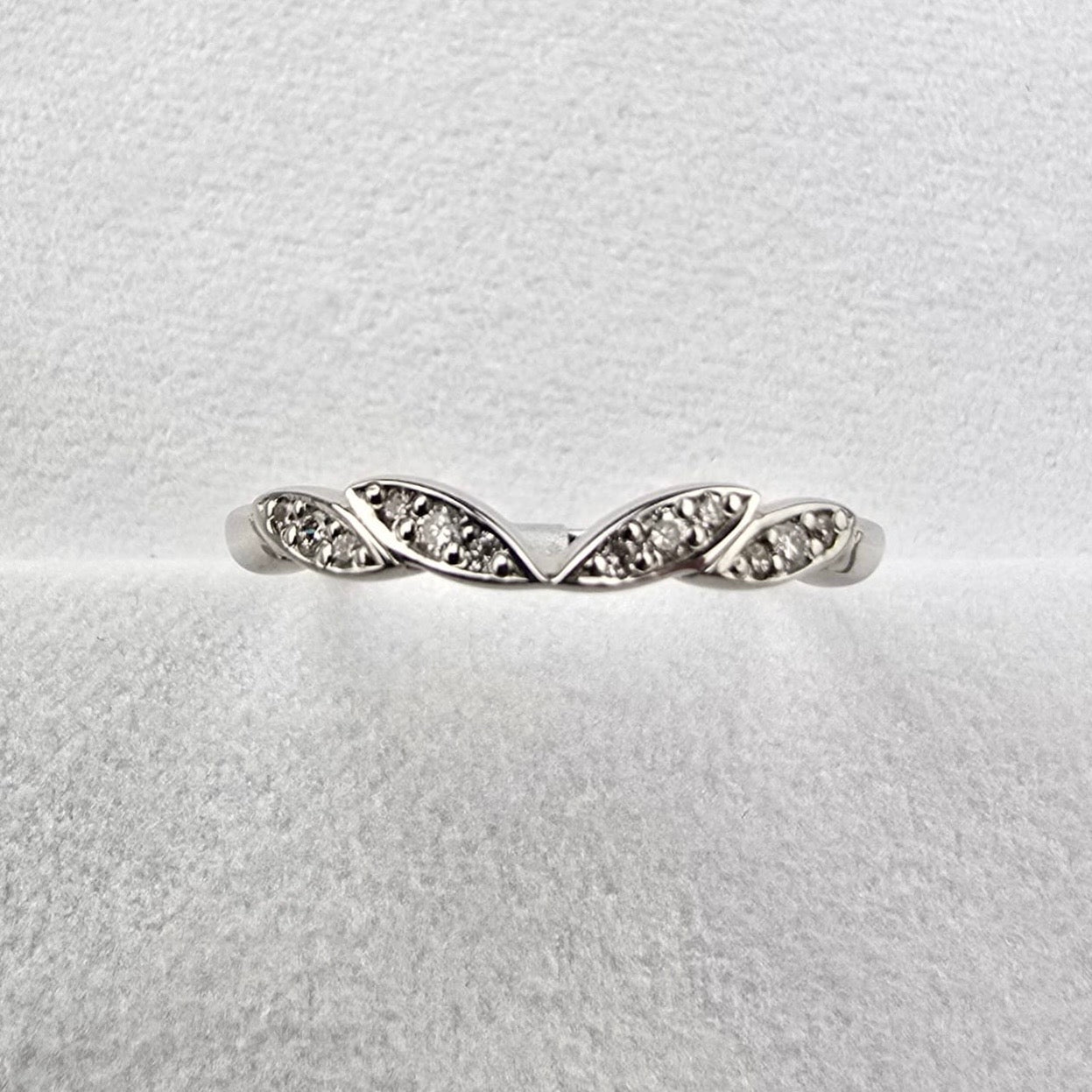 Shaped Diamond Band