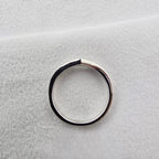 Milgrain Pave Set Diamond Wishbone Ring