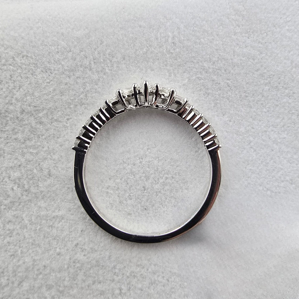 Mixed Cut Diamond Tiara Ring
