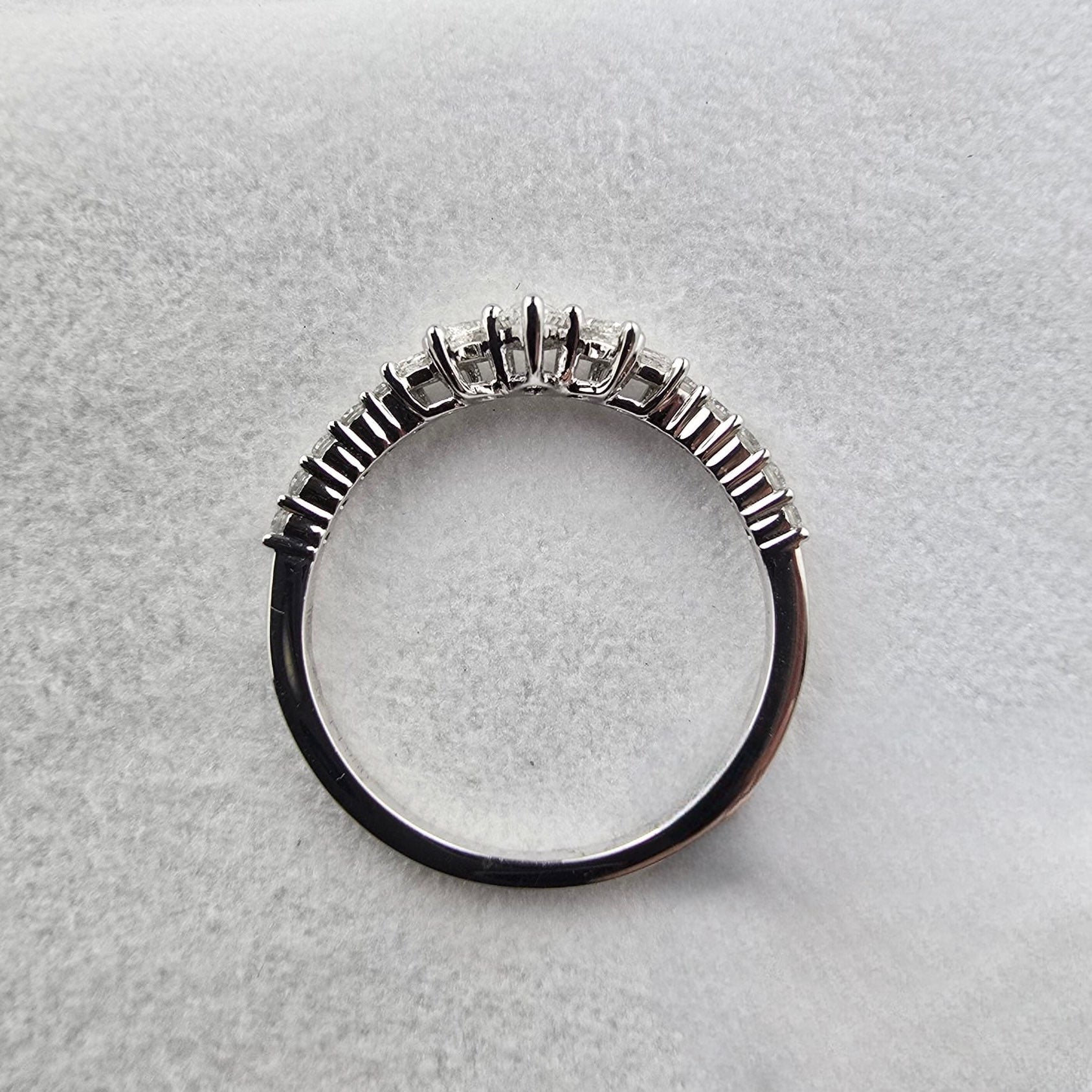 Mixed Cut Diamond Tiara Ring