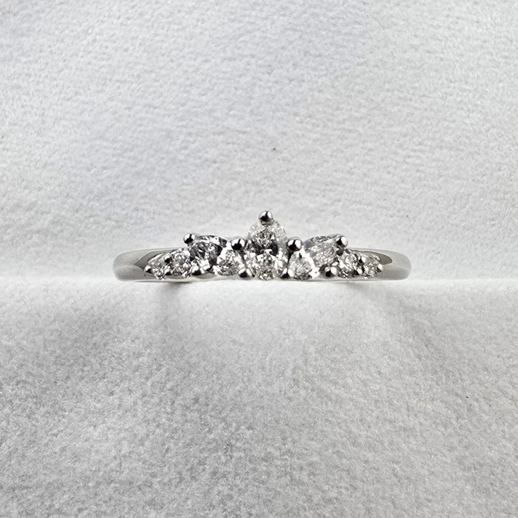 Mixed Cut Diamond Tiara Ring