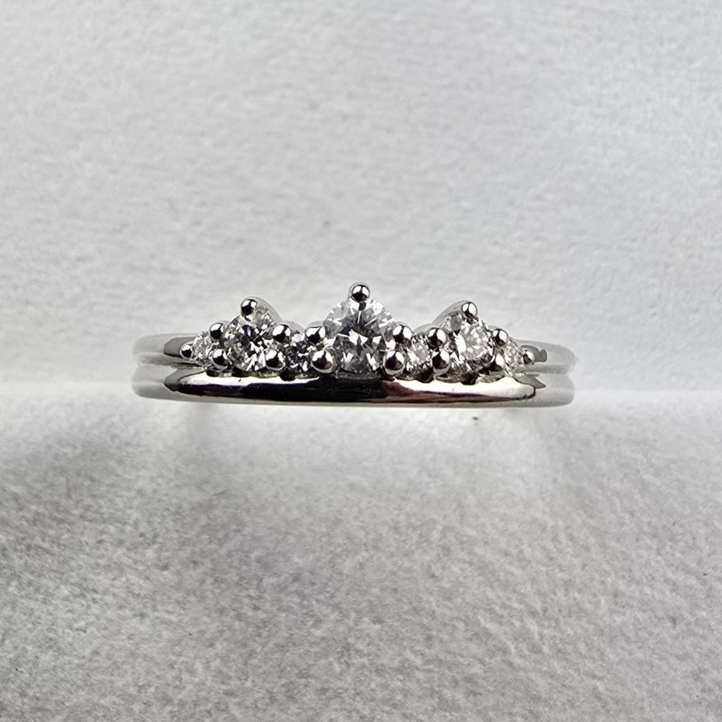 Offset Diamond Band