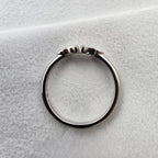 Floral Diamond Shaped Band