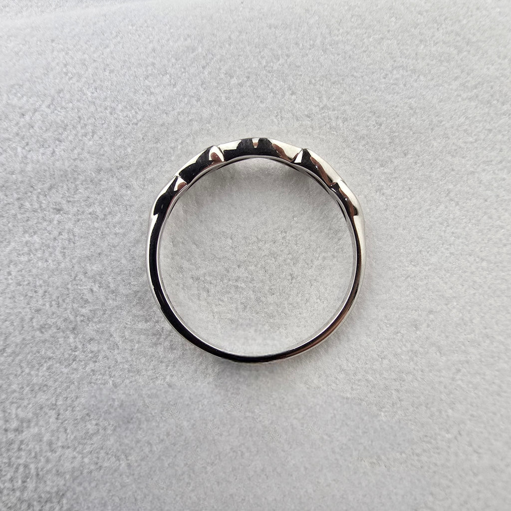 Shaped Diamond Band