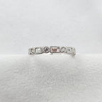 Vintage Mixed Cut Diamond Band