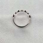 Shaped Mixed Cut Diamond Band